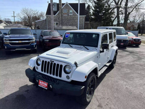 2015 Jeep Wrangler Unlimited for sale at JBA Auto Sales Inc in Berwyn IL