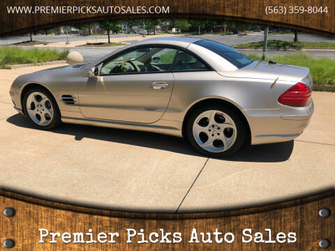 2005 Mercedes-Benz SL-Class for sale at Premier Picks Auto Sales in Bettendorf IA