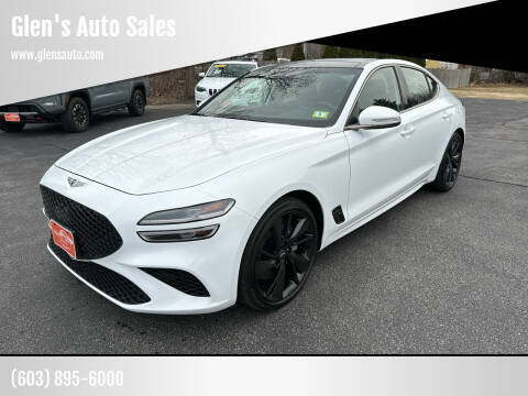 2022 Genesis G70 for sale at Glen's Auto Sales in Fremont NH