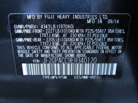 2014 Subaru XV Crosstrek 2.0i Premium