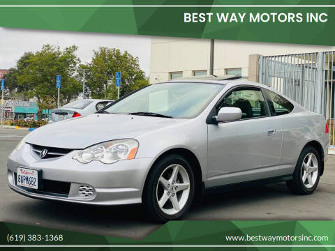 2002 Acura RSX for sale at BEST WAY MOTORS INC in San Diego CA
