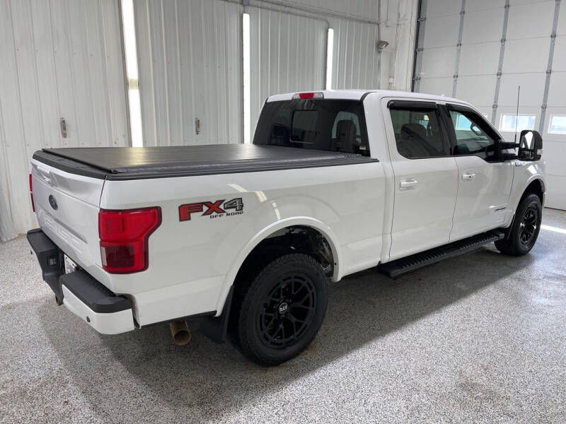 Used 2018 Ford F-150 Lariat with VIN 1FTFW1E1XJFD56020 for sale in Sioux Falls, SD