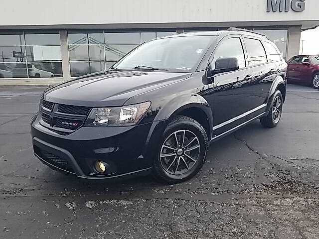 Used 2019 Dodge Journey SE with VIN 3C4PDCBG8KT738181 for sale in Bellefontaine, OH