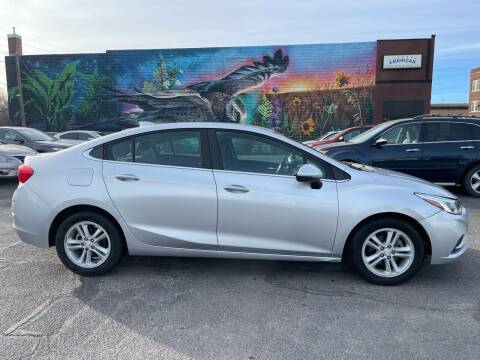 2017 Chevrolet Cruze for sale at RIVERSIDE AUTO SALES in Sioux City IA