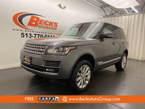 2014 Land Rover Range Rover for sale at Becks Auto Group in Mason OH