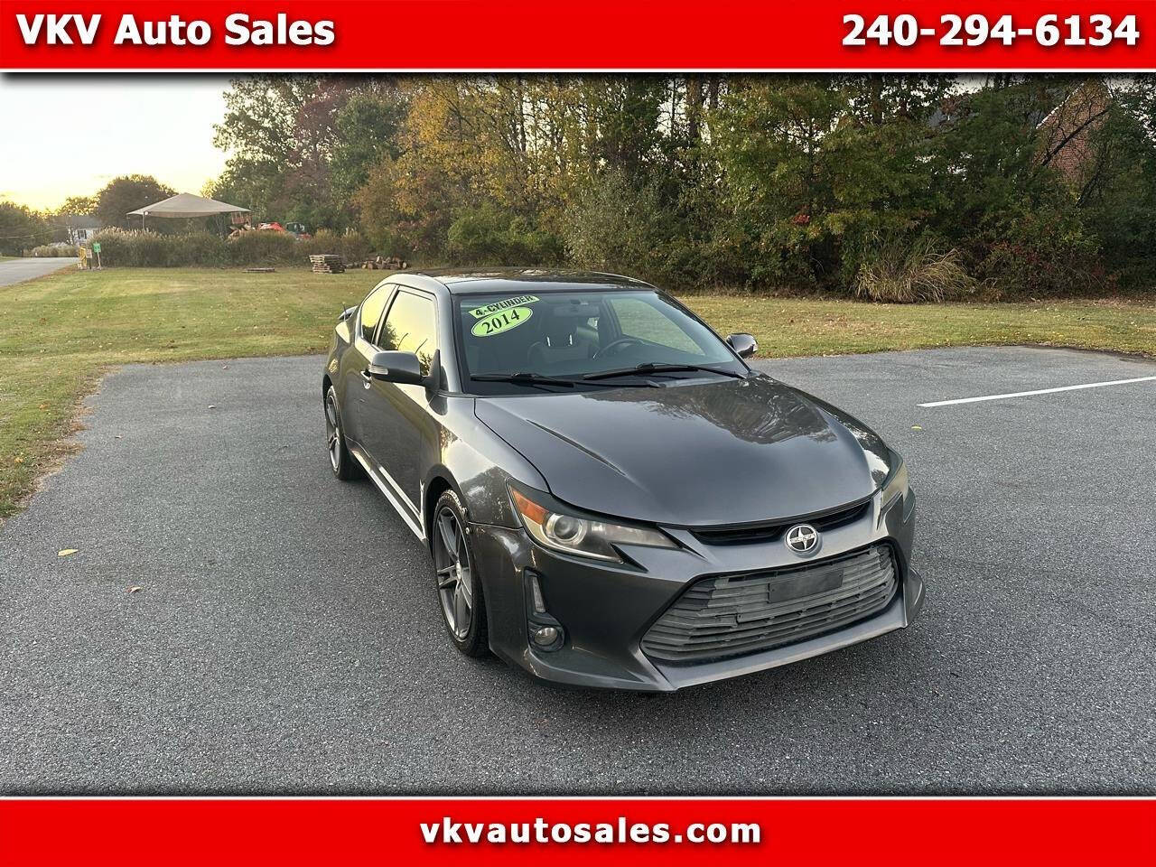 Gray 2014 Scion tC Base 2dr Coupe 6A 1