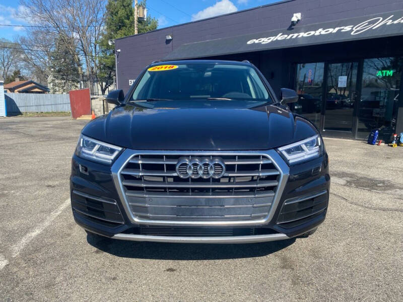 Used 2018 Audi Q5 Premium Plus with VIN WA1BNAFY1J2111198 for sale in Hamilton, OH