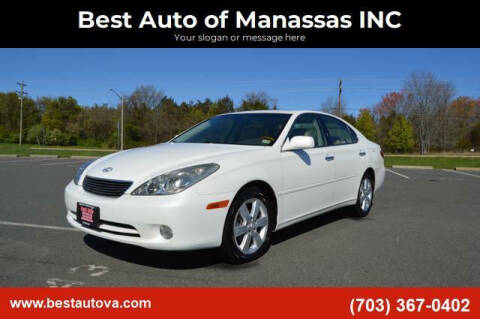 2005 Lexus ES 330 for sale at Best Auto of Manassas INC in Manassas VA