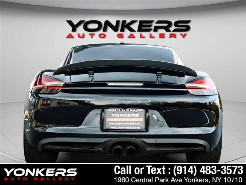 2016 Porsche Cayman Black Edition