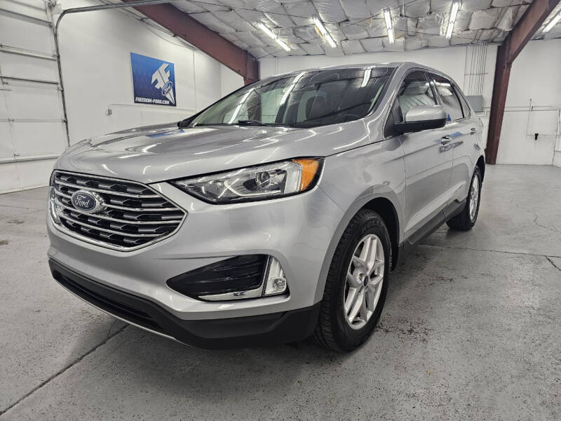 Used 2021 Ford Edge SEL with VIN 2FMPK4J9XMBA02450 for sale in Gunnison, UT