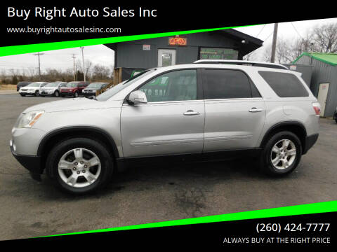 2008 GMC Acadia for sale at Buy Right Auto Sales Inc in Fort Wayne IN