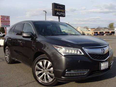 2016 Acura MDX for sale at Perfect Auto in Manassas VA