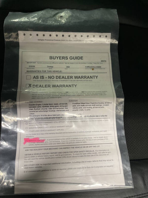 2020 Dodge Durango GT Plus