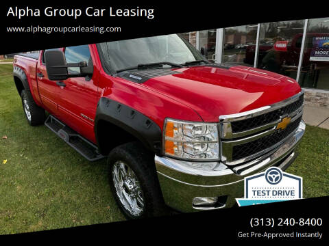 2012 Chevrolet Silverado 2500HD for sale at Alpha Group Car Leasing in Redford MI