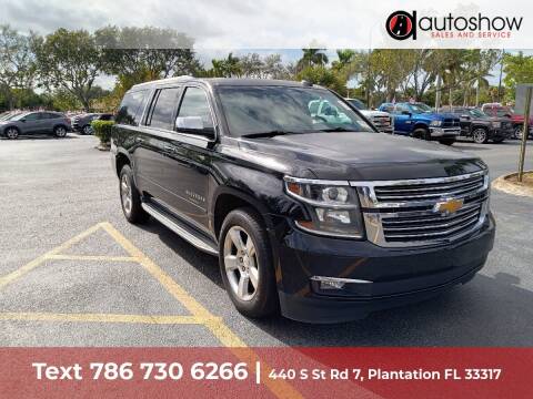 2015 Chevrolet Suburban for sale at AUTOSHOW SALES & SERVICE in Plantation FL