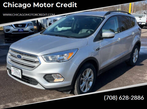 2018 Ford Escape for sale at Chicago Motor Credit in South Holland IL
