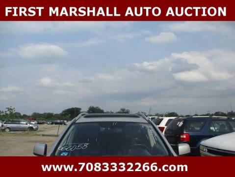 2011 Nissan Rogue for sale at First Marshall Auto Auction in Harvey IL