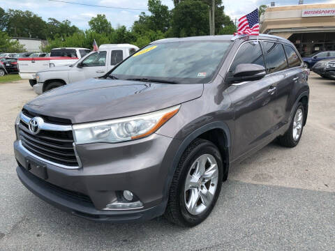 2014 Toyota Highlander for sale at Mega Autosports in Chesapeake VA