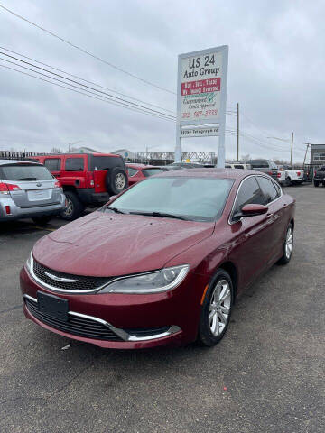 2015 Chrysler 200 for sale at US 24 Auto Group in Redford MI
