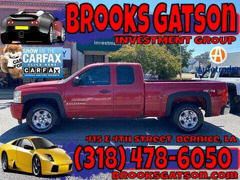 2008 Chevrolet Silverado 1500 for sale at Brooks Gatson Investment Group in Bernice LA