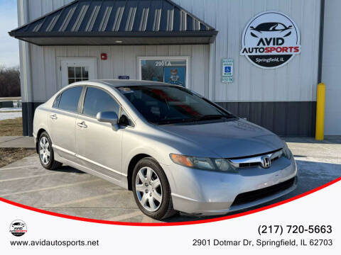 2006 Honda Civic for sale at AVID AUTOSPORTS in Springfield IL
