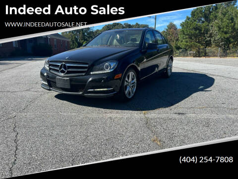 2012 Mercedes-Benz C-Class for sale at Indeed Auto Sales in Lawrenceville GA
