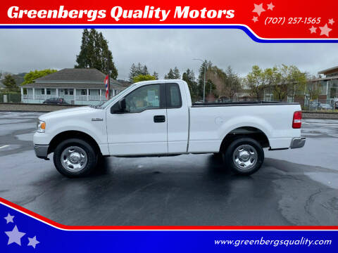 2004 Ford F-150 for sale at Greenbergs Quality Motors in Napa CA