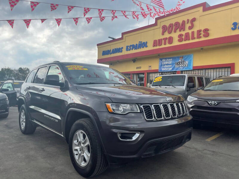 2017 Jeep Grand Cherokee for sale at Popas Auto Sales #2 - Popas Auto Sales in Detroit MI