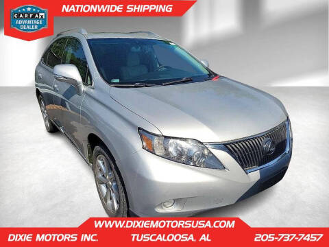 2010 Lexus RX 350 for sale at Dixie Motors Inc. in Tuscaloosa AL