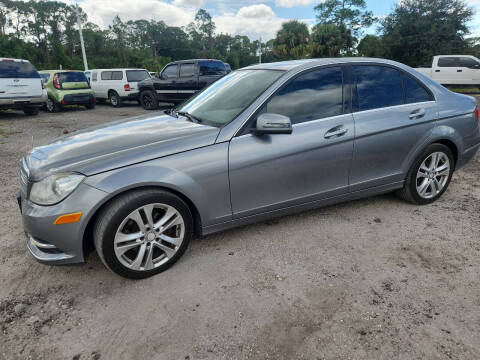 2014 Mercedes-Benz C-Class for sale at M & M AUTO BROKERS INC in Okeechobee FL