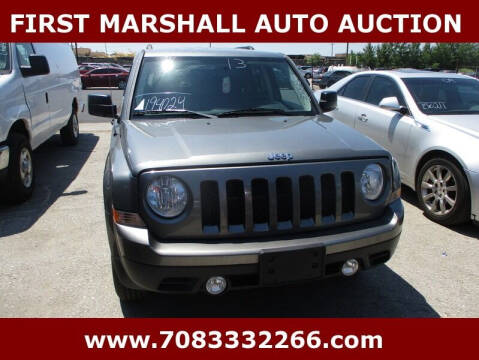 2013 Jeep Patriot for sale at First Marshall Auto Auction in Harvey IL