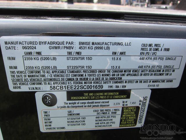 2025 BWISE Equipment EH18-10