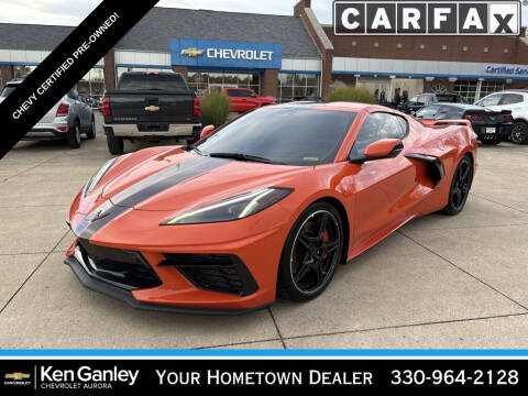 2020 Chevrolet Corvette for sale at Ganley Chevy of Aurora in Aurora OH