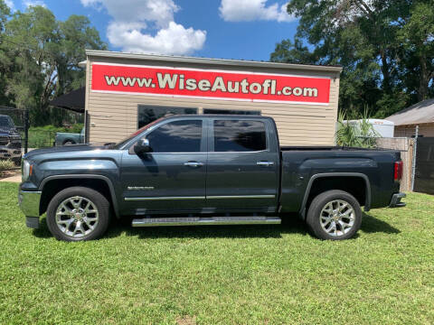 2018 GMC Sierra 1500 for sale at WISE AUTO SALES in Ocala FL