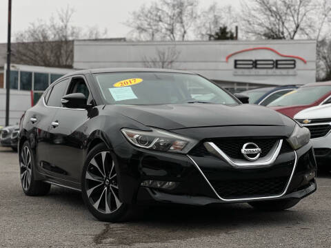 2017 Nissan Maxima for sale at BBB AUTO SALES in Nashville TN