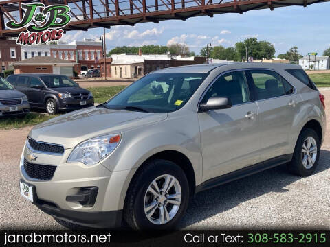 2015 Chevrolet Equinox for sale at J & B Motors in Wood River NE