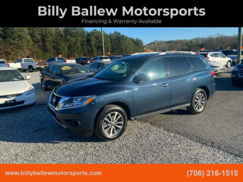 2013 Nissan Pathfinder for sale at Billy Ballew Motorsports in Dawsonville GA