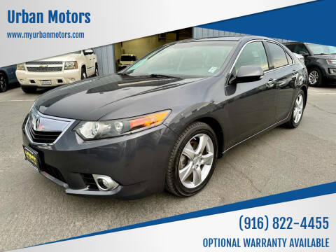 2012 Acura TSX for sale at Urban Motors in Sacramento CA