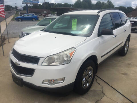 2011 Chevrolet Traverse for sale at Carolina Car Co INC in Greenwood SC