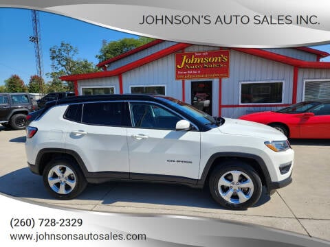 2019 Jeep Compass for sale at Johnson's Auto Sales Inc. in Decatur IN