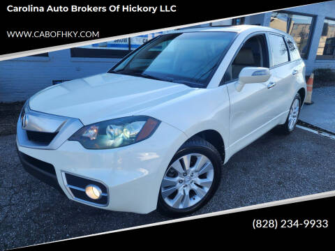 2011 Acura RDX for sale at Carolina Auto Brokers of Hickory LLC in Newton NC