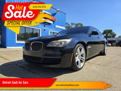 2011 BMW 7 Series for sale at Detroit Cash for Cars in Warren MI