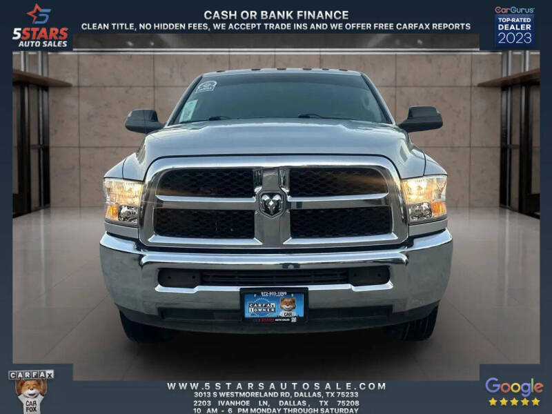 2018 RAM 2500 Tradesman