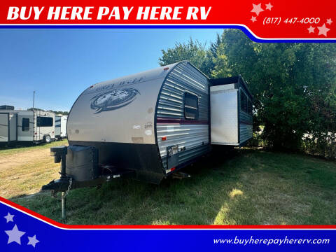 2018 Forest River Grey Wolf 26DBH for sale at BUY HERE PAY HERE RV in Burleson TX