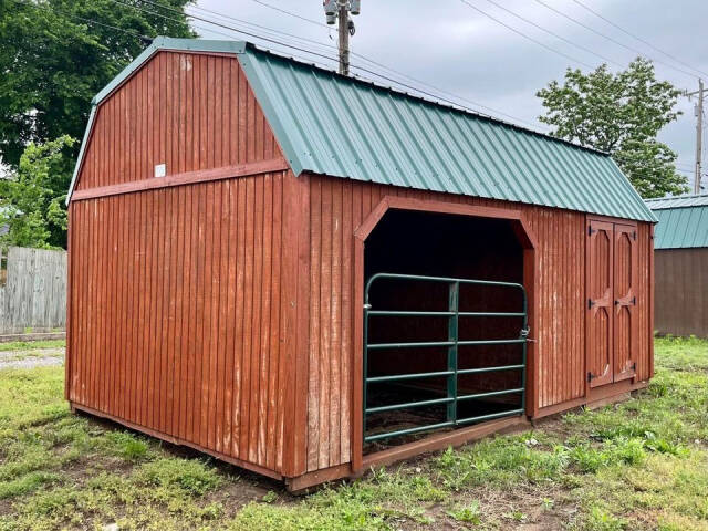 2020 Burnett Affordable Buildings 12x20 Livestock Barn for sale at Lakeside Auto RV & Outdoors in Cleveland, OK