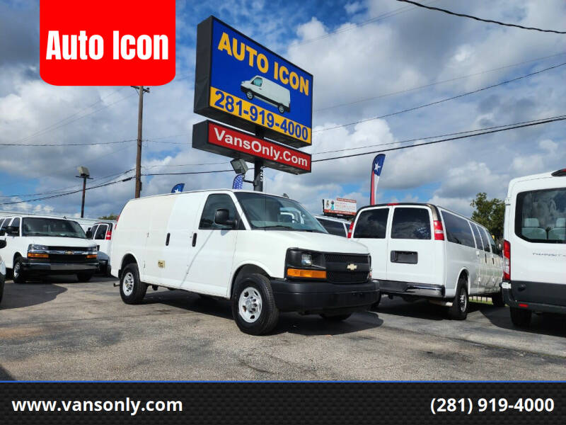 2016 Chevrolet Express for sale at Auto Icon in Houston TX