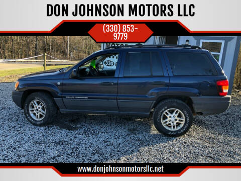 2004 Jeep Grand Cherokee for sale at DON JOHNSON MOTORS LLC in Lisbon OH