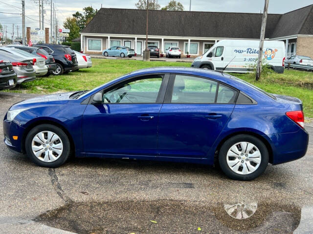 2013 Chevrolet Cruze for sale at MILA AUTO SALES LLC in Cincinnati, OH