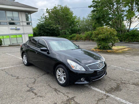 2012 Infiniti G37 Sedan for sale at KARMA AUTO SALES in Federal Way WA