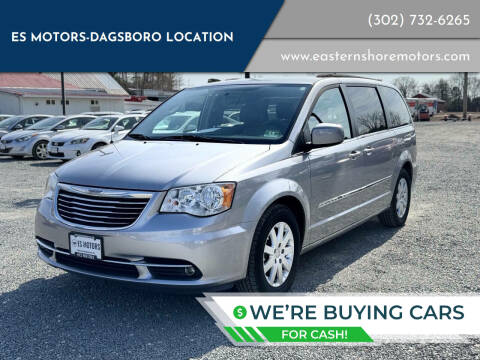 2016 Chrysler Town and Country for sale at ES Motors-DAGSBORO location in Dagsboro DE